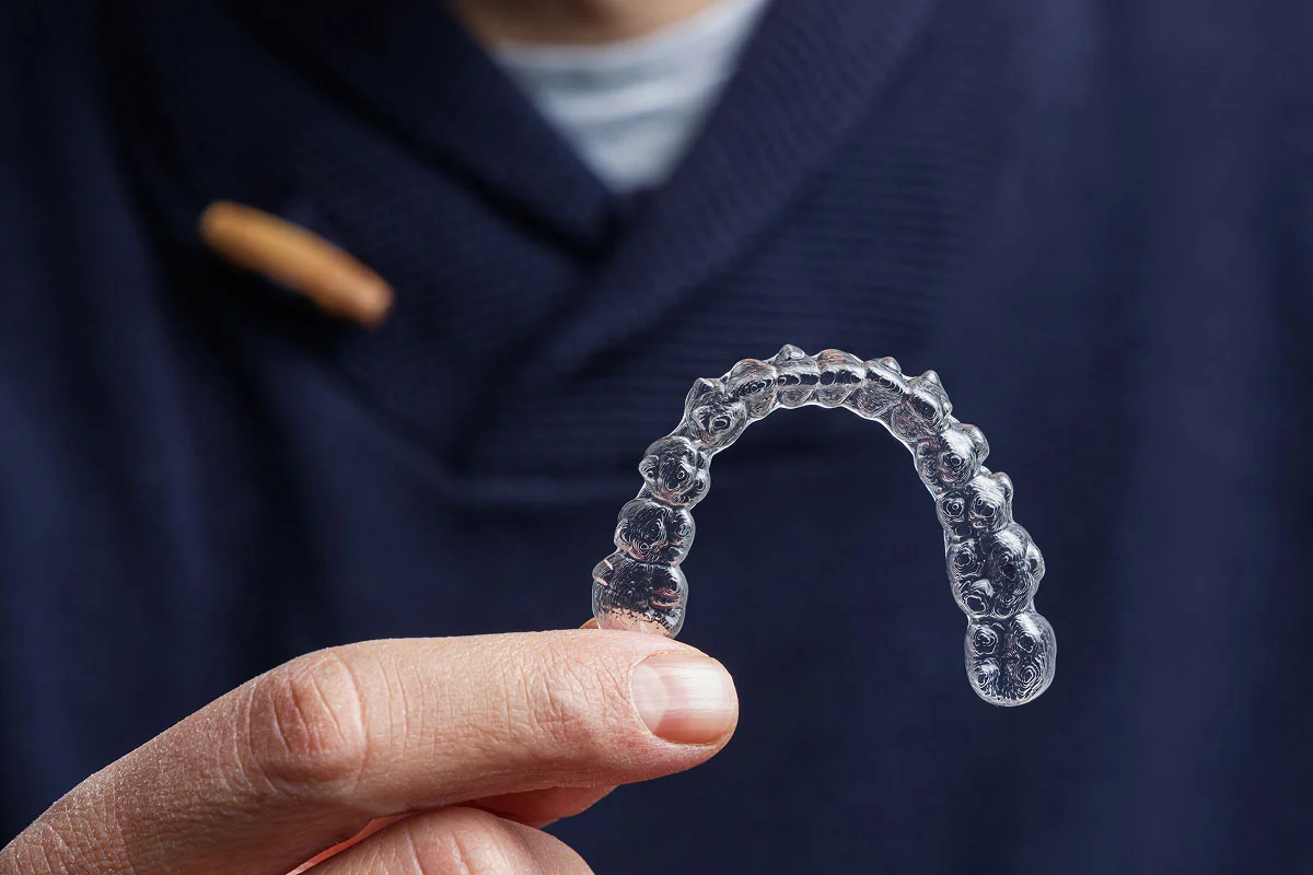 Invisalign clear aligners offered at Sycamore Family Dentistry
