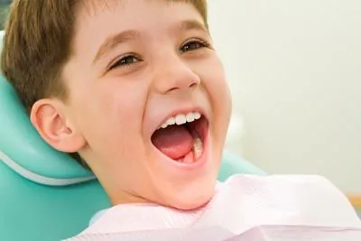 young child getting dental care at Sycamore Family Dentistry